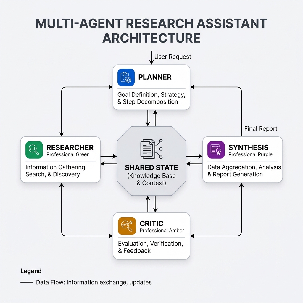 Multi-Agent Research Assistant