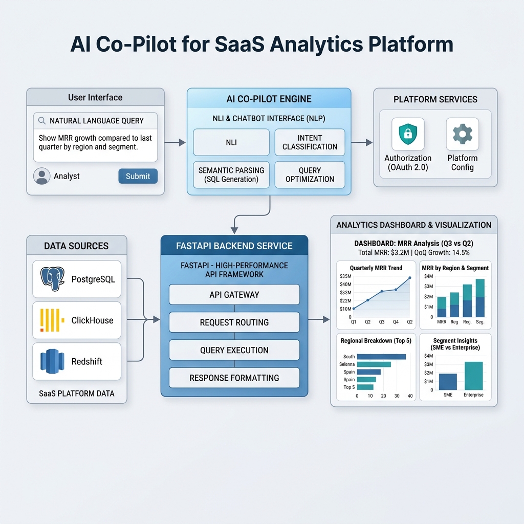 AI Co-Pilot for SaaS Analytics Platform
